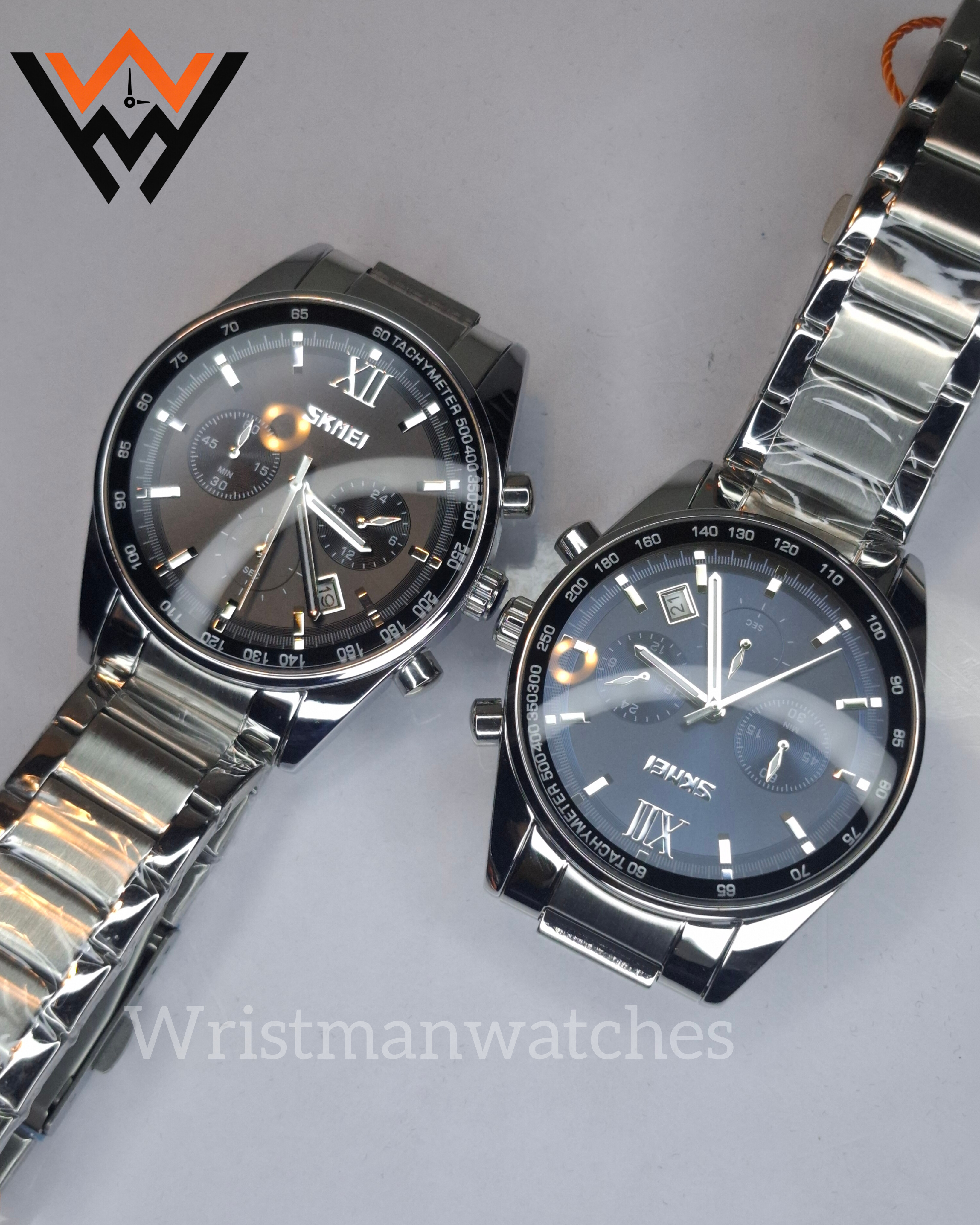 1 SKMEI 9096 Active Chronograph Quartz Navy Blue