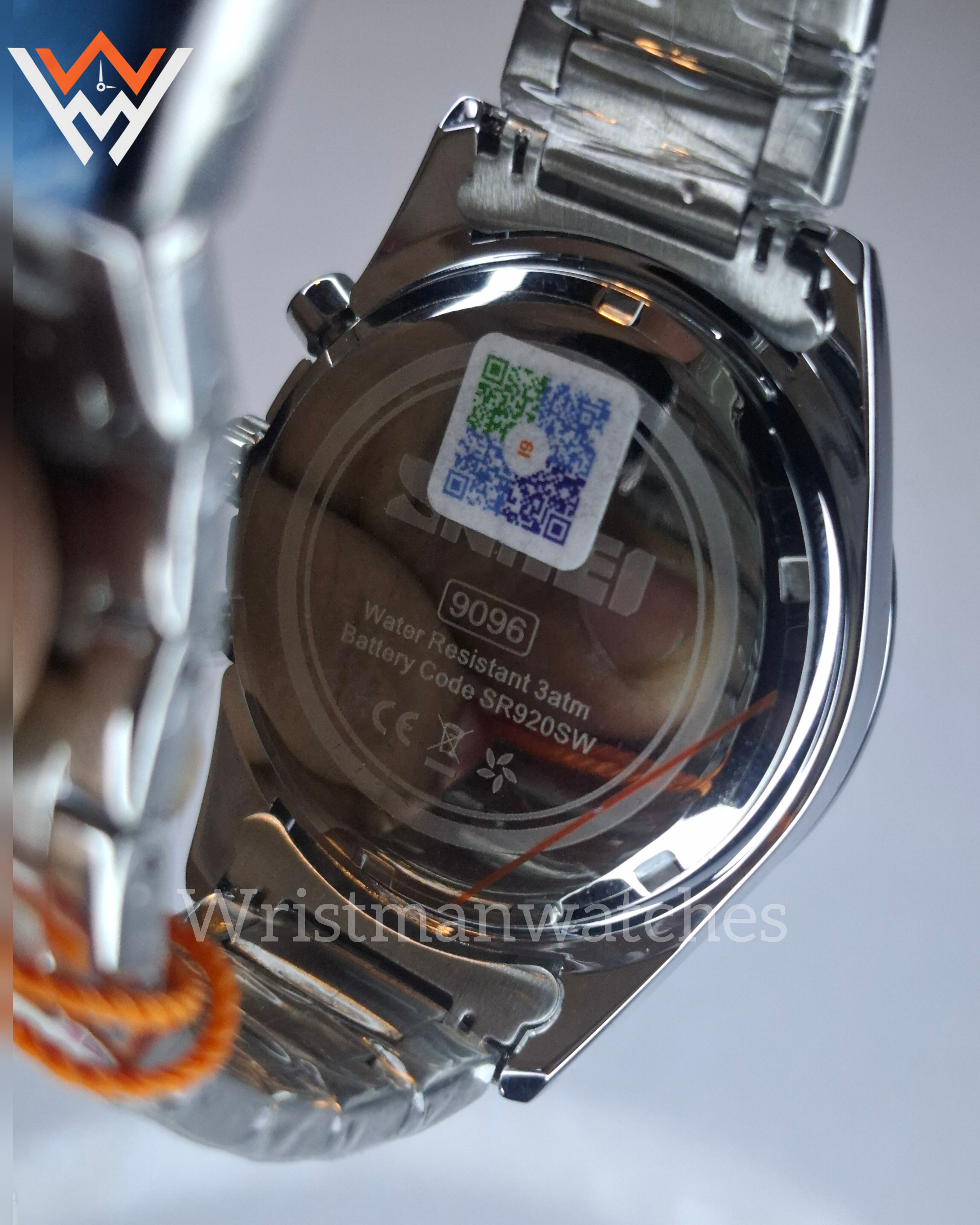 7 SKMEI 9096 Active Chronograph Quartz Navy Blue